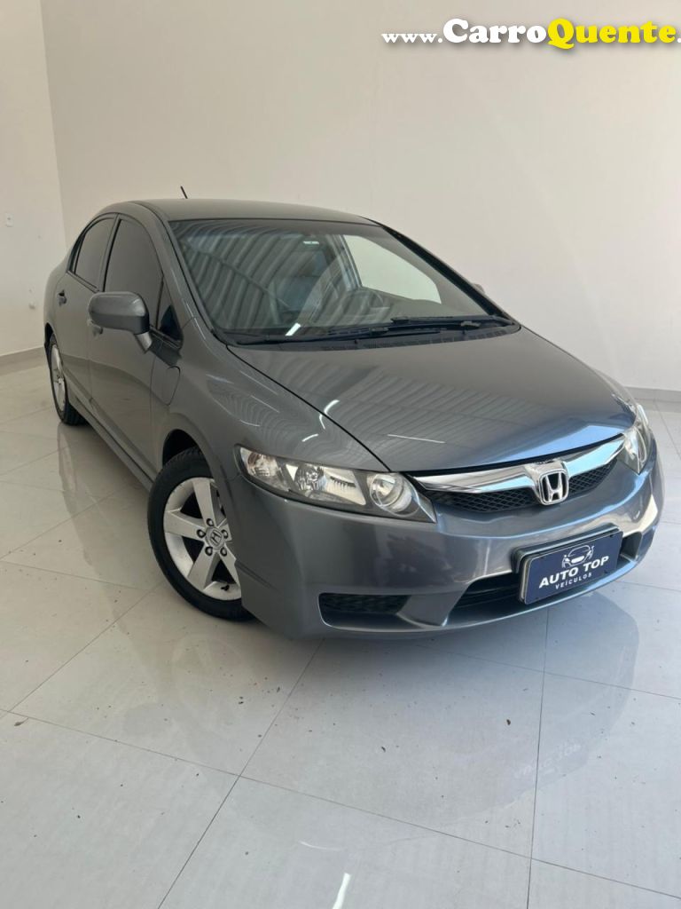 HONDA   CIVIC SEDAN LXS 1.81.8 FLEX 16V AUT. 4P   CINZA 2010 1.8 FLEX - Loja