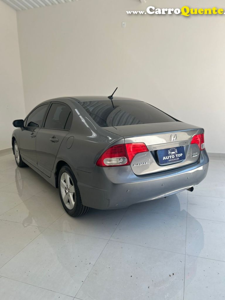 HONDA   CIVIC SEDAN LXS 1.81.8 FLEX 16V AUT. 4P   CINZA 2010 1.8 FLEX - Loja