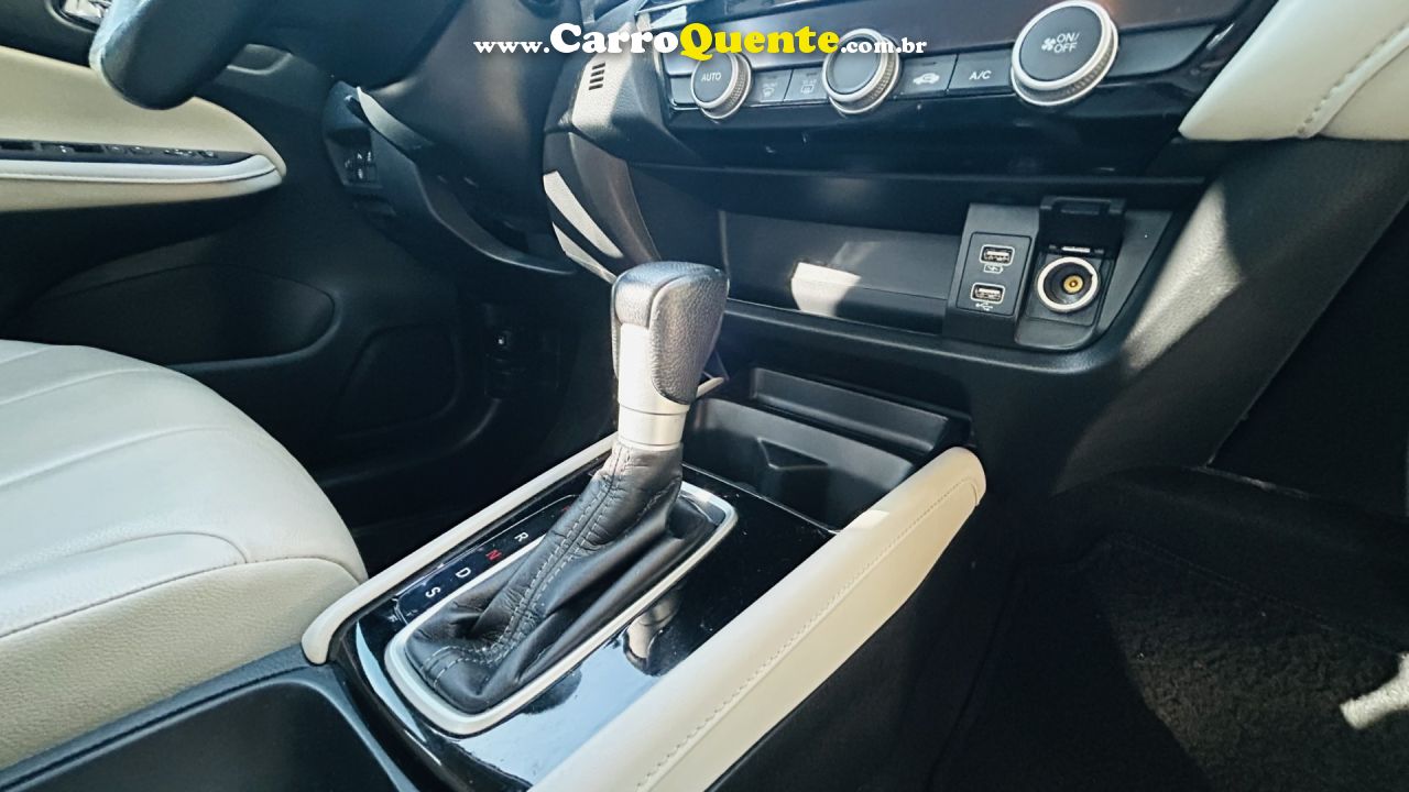 HONDA   CITY SEDAN TOURING 1.5 FLEX 16V 4P AUT.   BRANCO 2023 1.5 FLEX - Loja