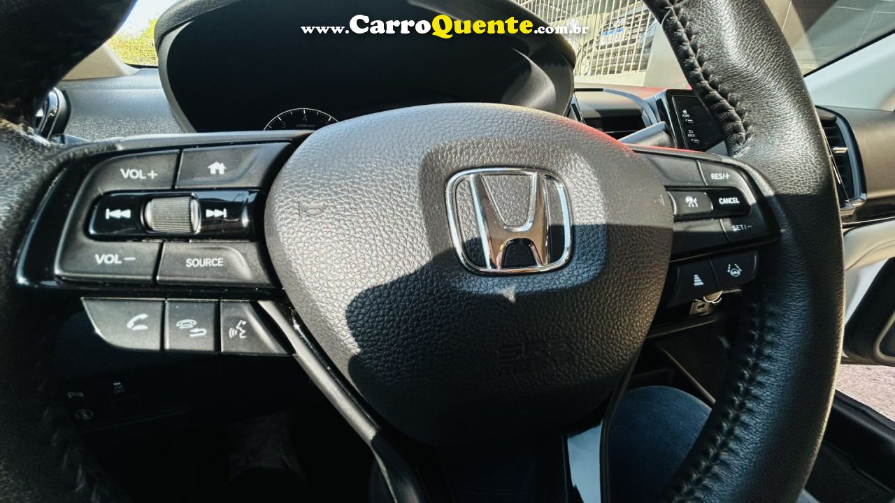 HONDA   CITY SEDAN TOURING 1.5 FLEX 16V 4P AUT.   BRANCO 2023 1.5 FLEX - Loja