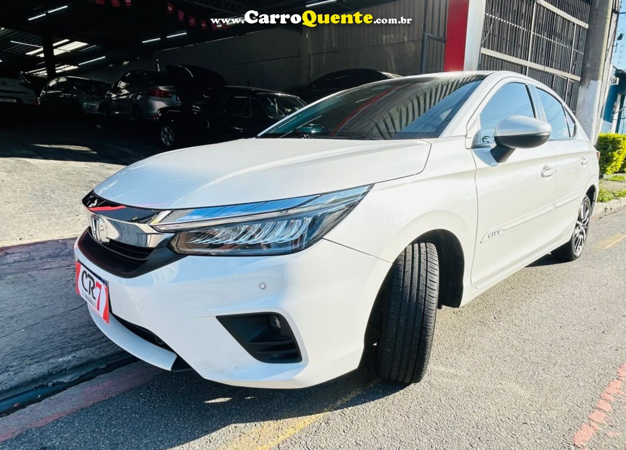 HONDA   CITY SEDAN TOURING 1.5 FLEX 16V 4P AUT.   BRANCO 2023 1.5 FLEX - Loja