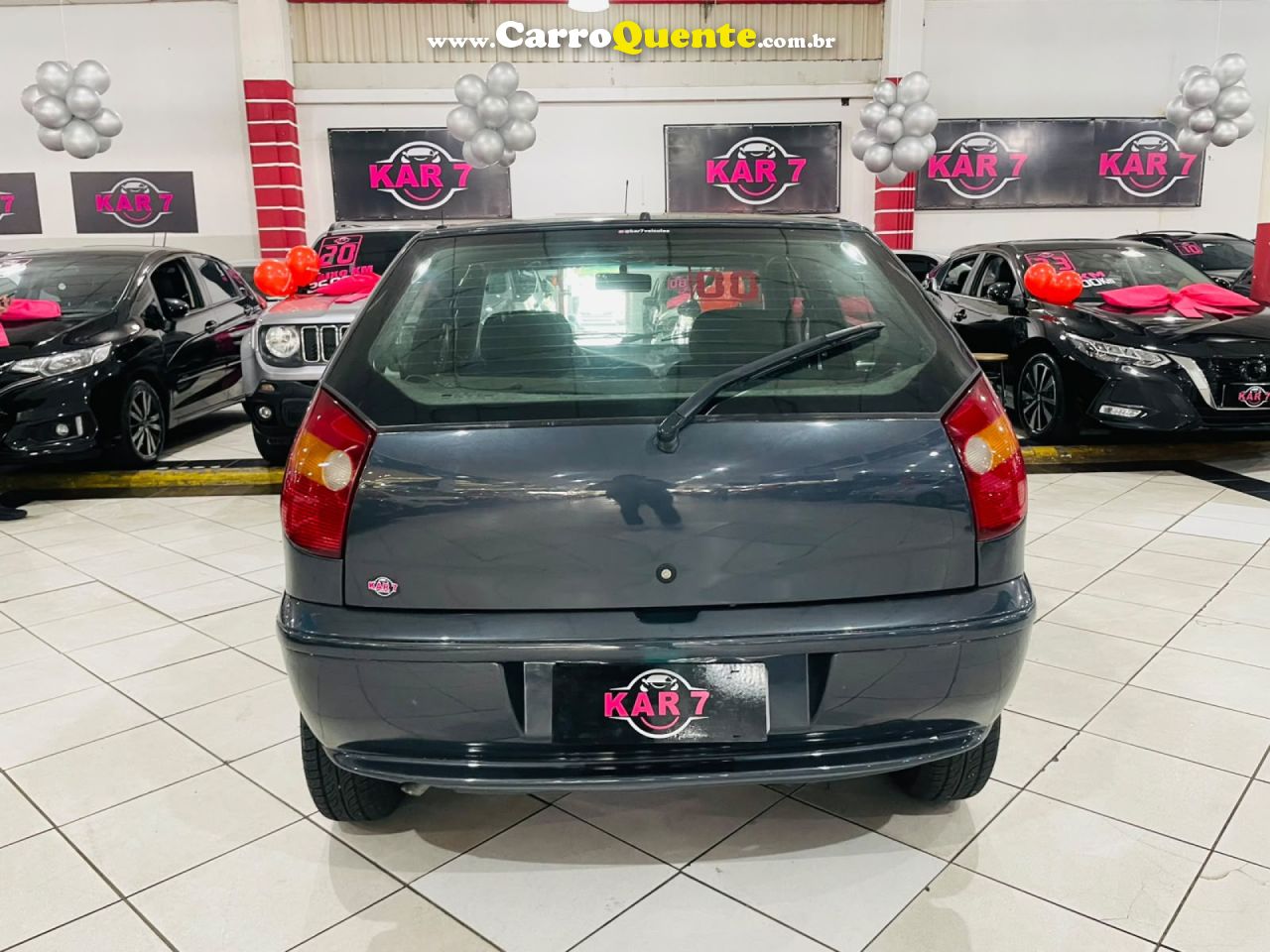 FIAT   PALIO EX 1.0 MPI 4P   CINZA 2000 1.0 GASOLINA - Loja