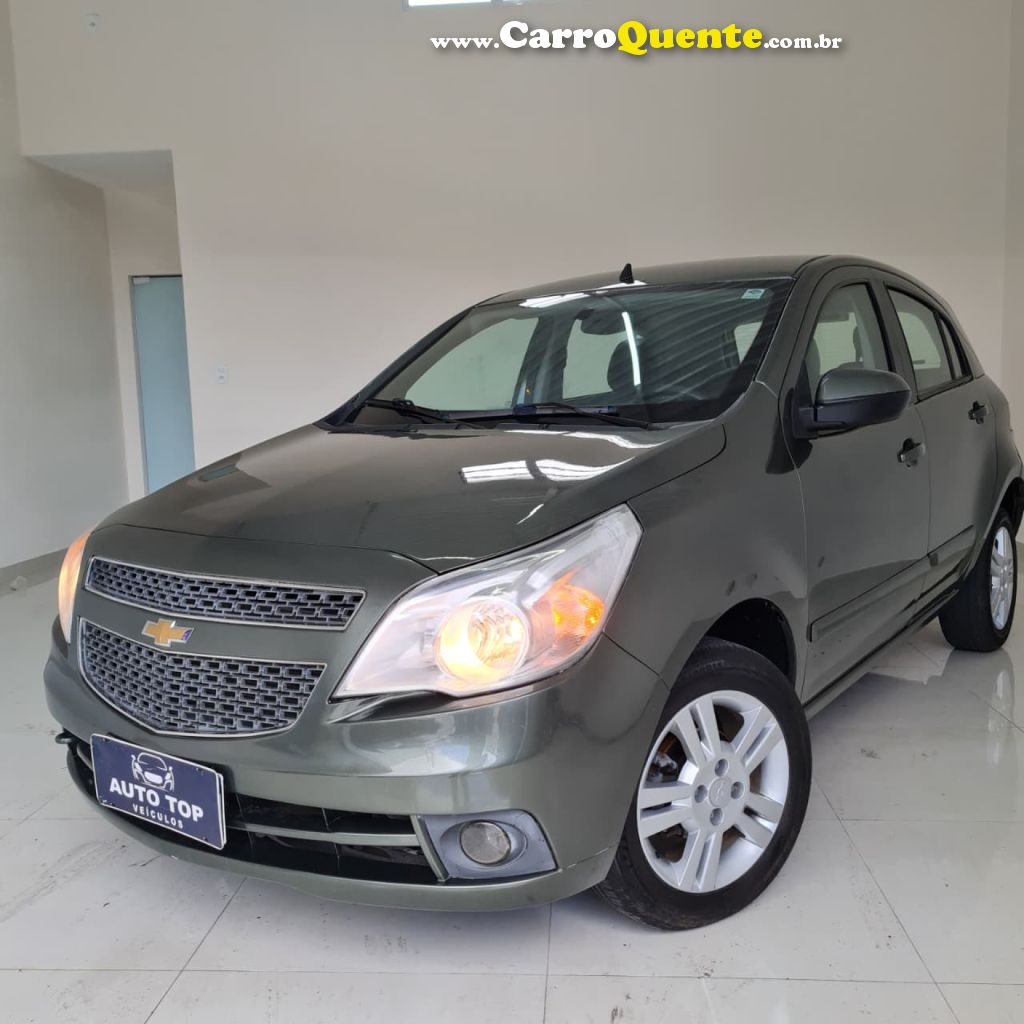 CHEVROLET   AGILE LTZ 1.4 MPFI 8V FLEXPOWER 5P   VERDE 2011 1.4 FLEX - Loja