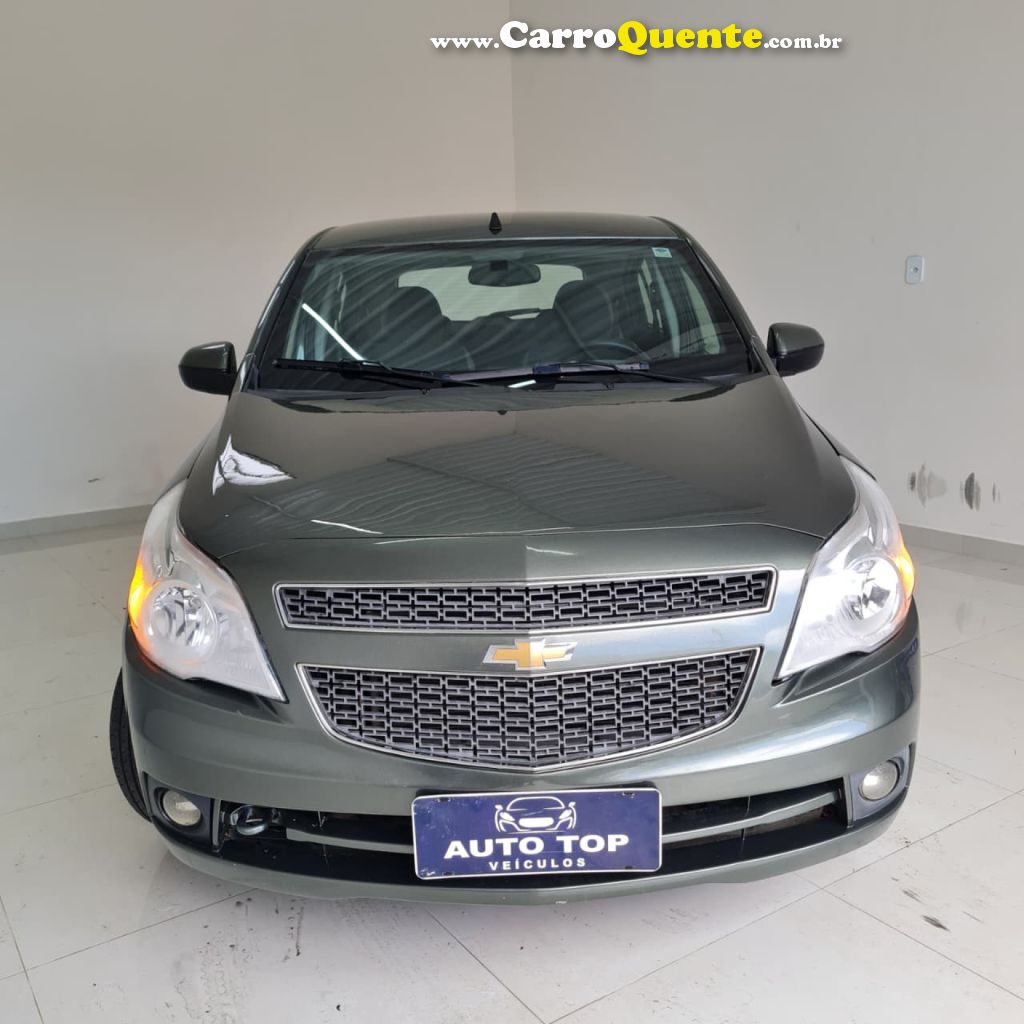 CHEVROLET   AGILE LTZ 1.4 MPFI 8V FLEXPOWER 5P   VERDE 2011 1.4 FLEX - Loja