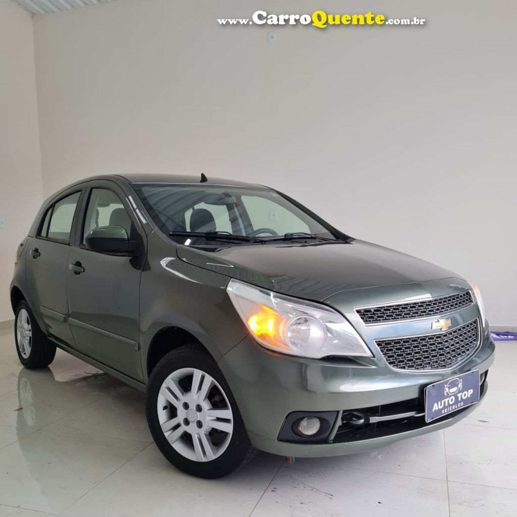 CHEVROLET   AGILE LTZ 1.4 MPFI 8V FLEXPOWER 5P   VERDE 2011 1.4 FLEX - Loja