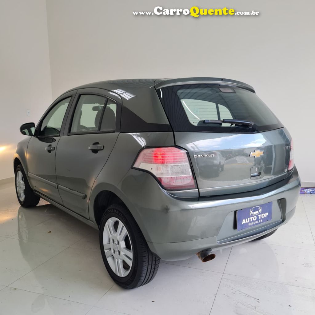 CHEVROLET   AGILE LTZ 1.4 MPFI 8V FLEXPOWER 5P   VERDE 2011 1.4 FLEX - Loja