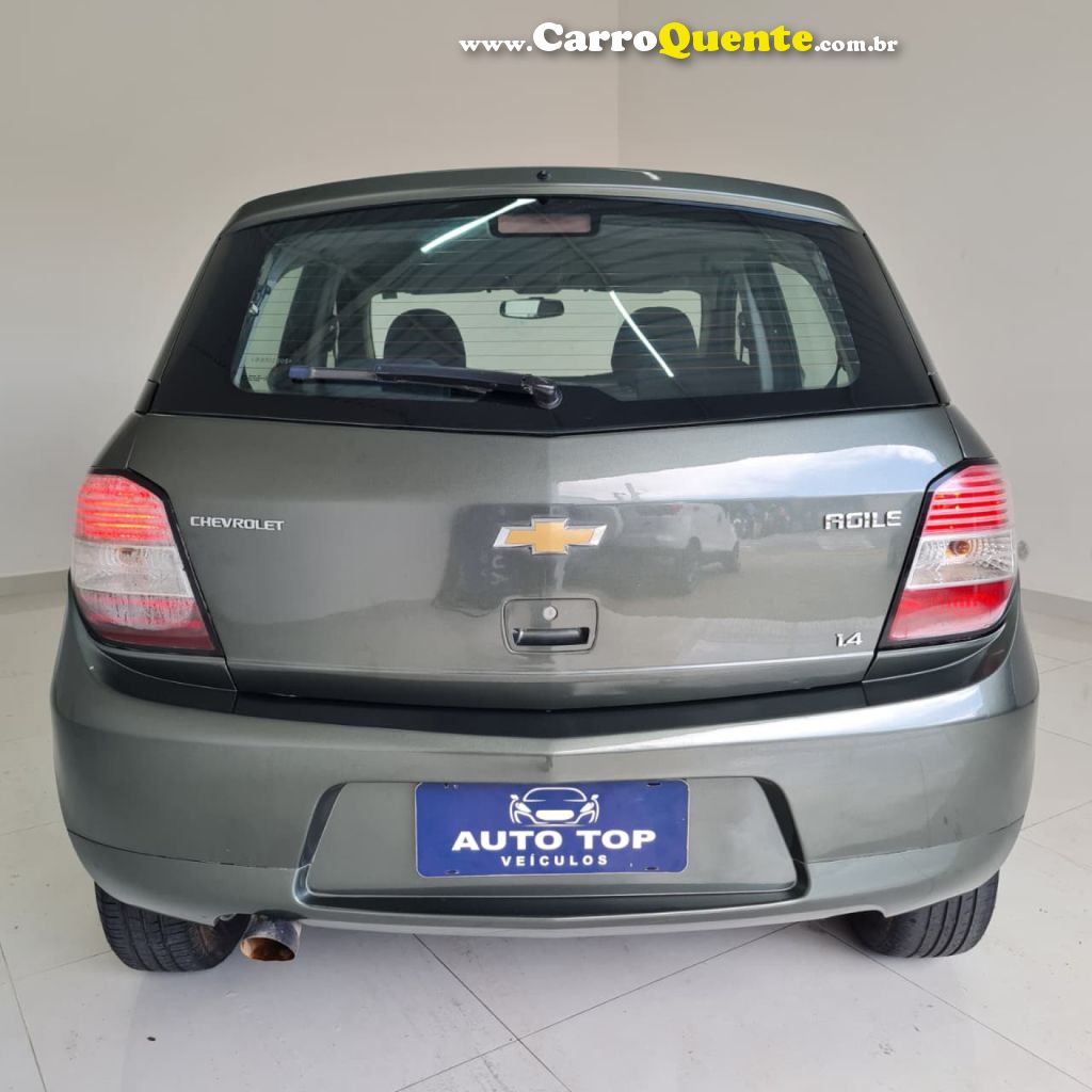 CHEVROLET   AGILE LTZ 1.4 MPFI 8V FLEXPOWER 5P   VERDE 2011 1.4 FLEX - Loja