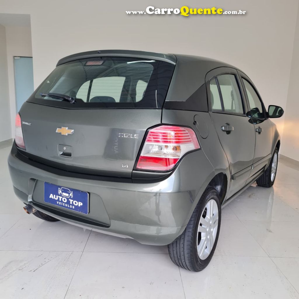 CHEVROLET   AGILE LTZ 1.4 MPFI 8V FLEXPOWER 5P   VERDE 2011 1.4 FLEX - Loja
