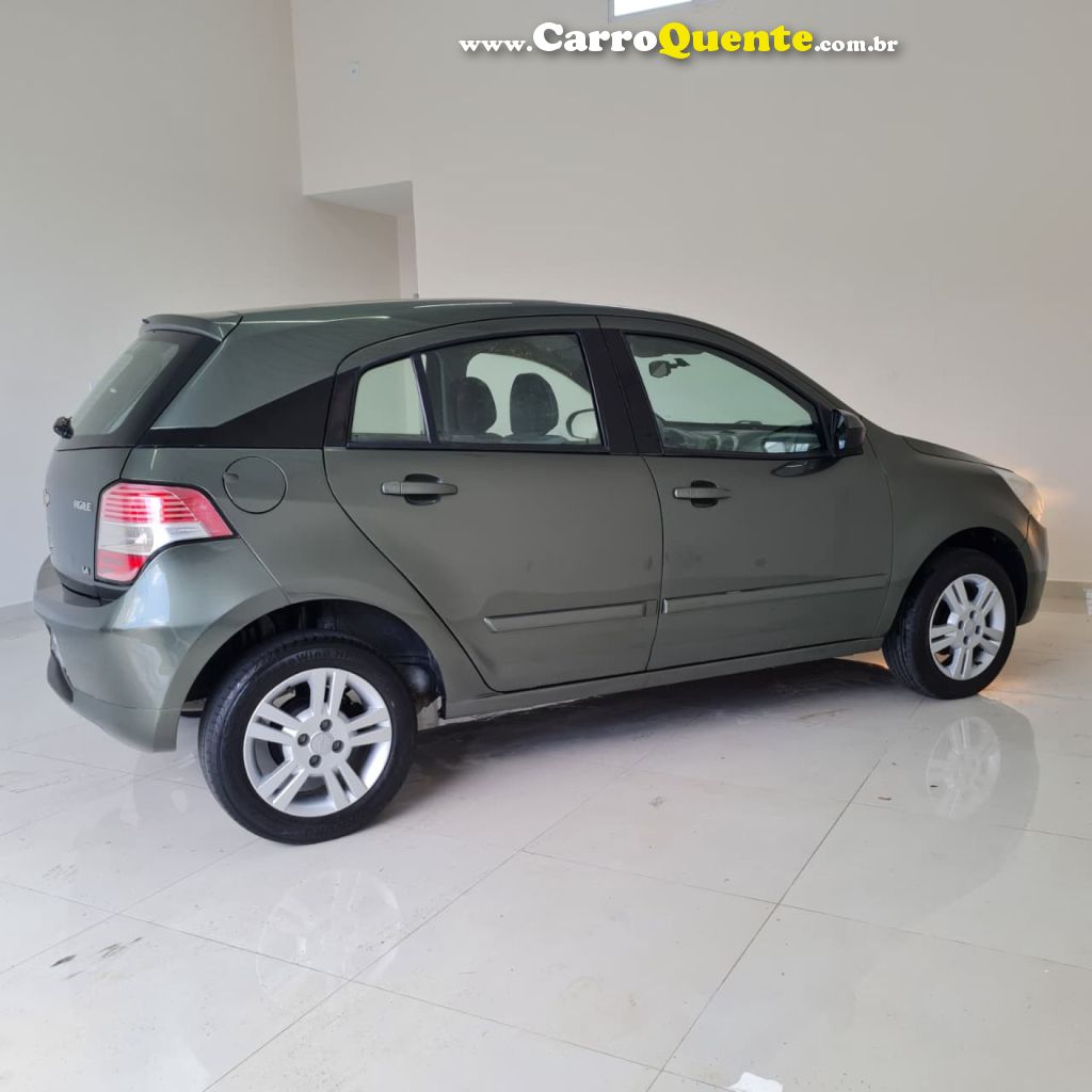CHEVROLET   AGILE LTZ 1.4 MPFI 8V FLEXPOWER 5P   VERDE 2011 1.4 FLEX - Loja