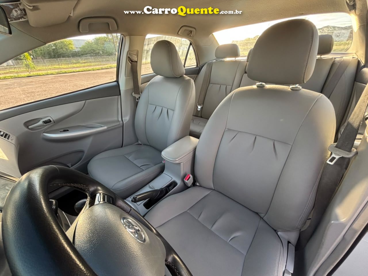 TOYOTA   COROLLA XEI 1.81.8 FLEX 16V AUT.   PRATA 2009 1.8 FLEX - Loja