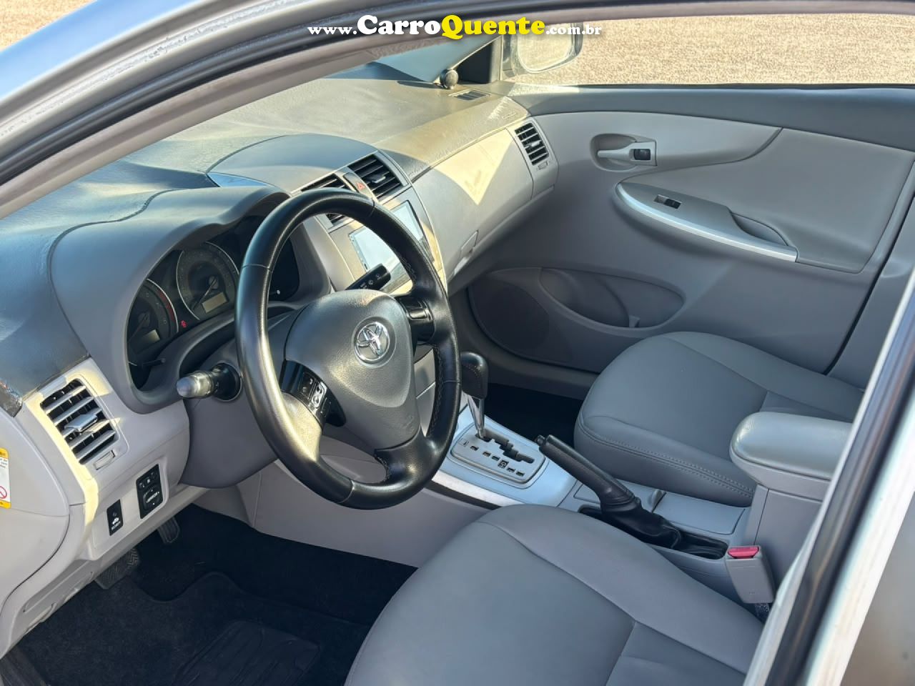 TOYOTA   COROLLA XEI 1.81.8 FLEX 16V AUT.   PRATA 2009 1.8 FLEX - Loja