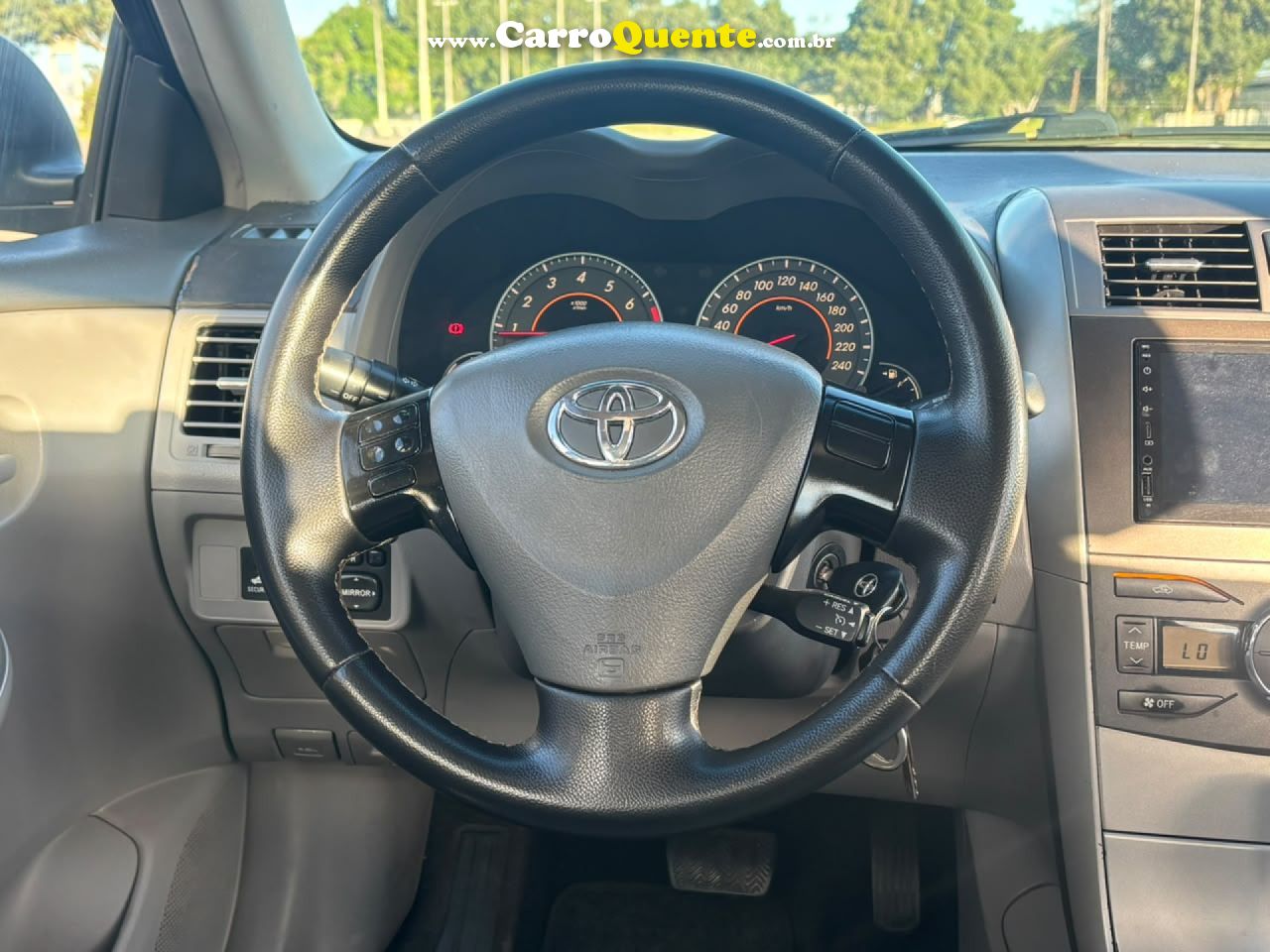 TOYOTA   COROLLA XEI 1.81.8 FLEX 16V AUT.   PRATA 2009 1.8 FLEX - Loja