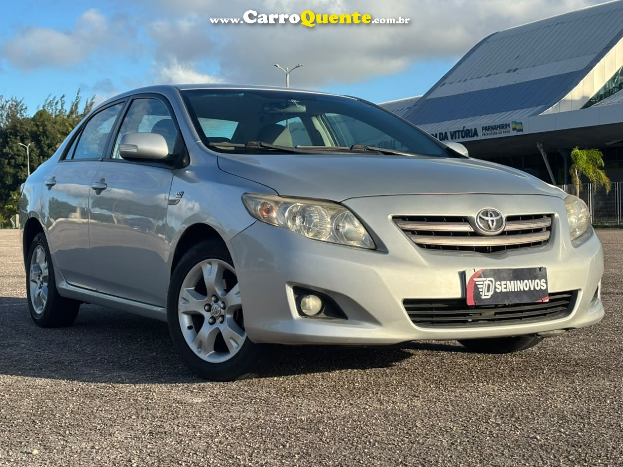 TOYOTA   COROLLA XEI 1.81.8 FLEX 16V AUT.   PRATA 2009 1.8 FLEX - Loja