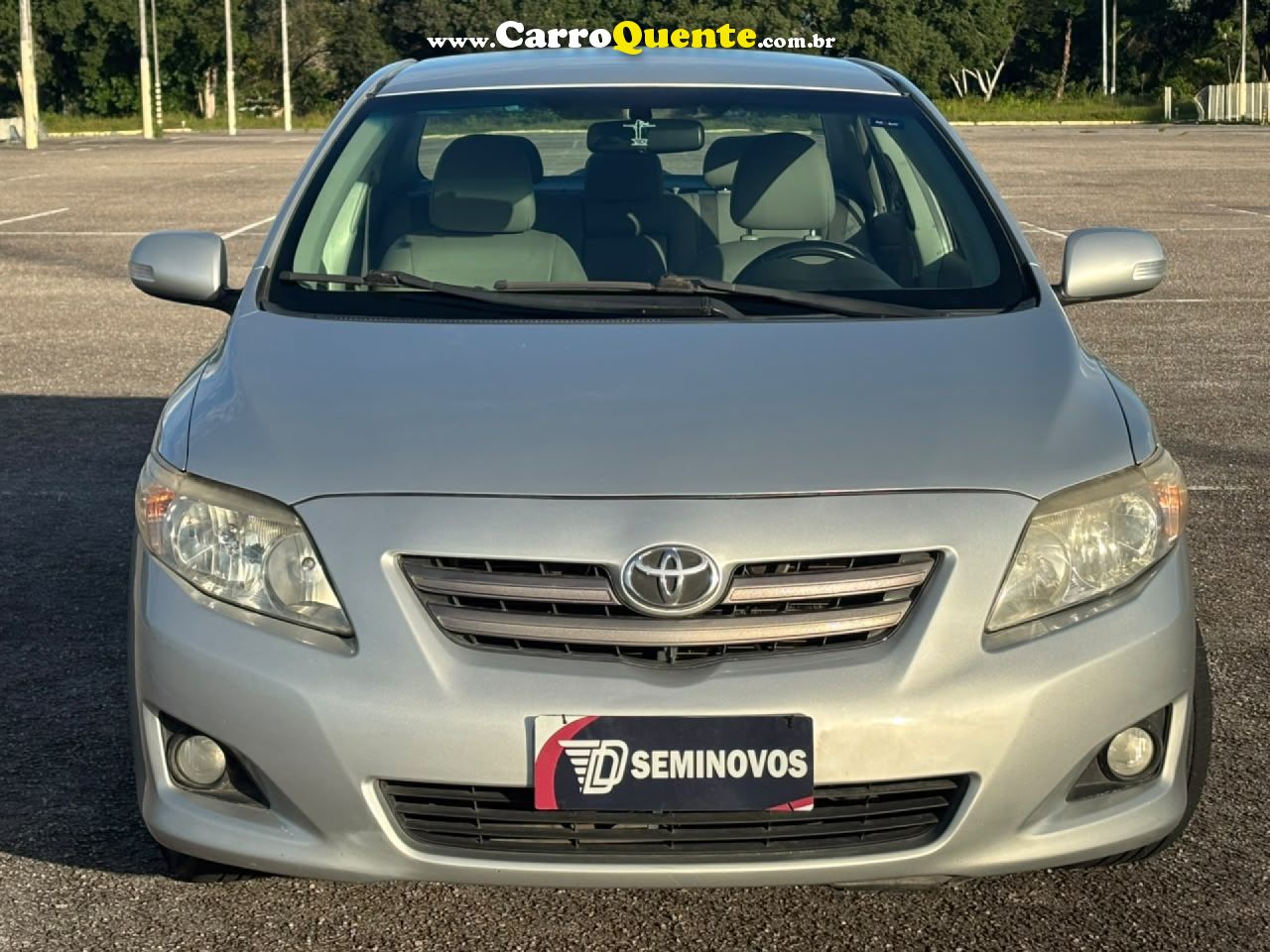 TOYOTA   COROLLA XEI 1.81.8 FLEX 16V AUT.   PRATA 2009 1.8 FLEX - Loja