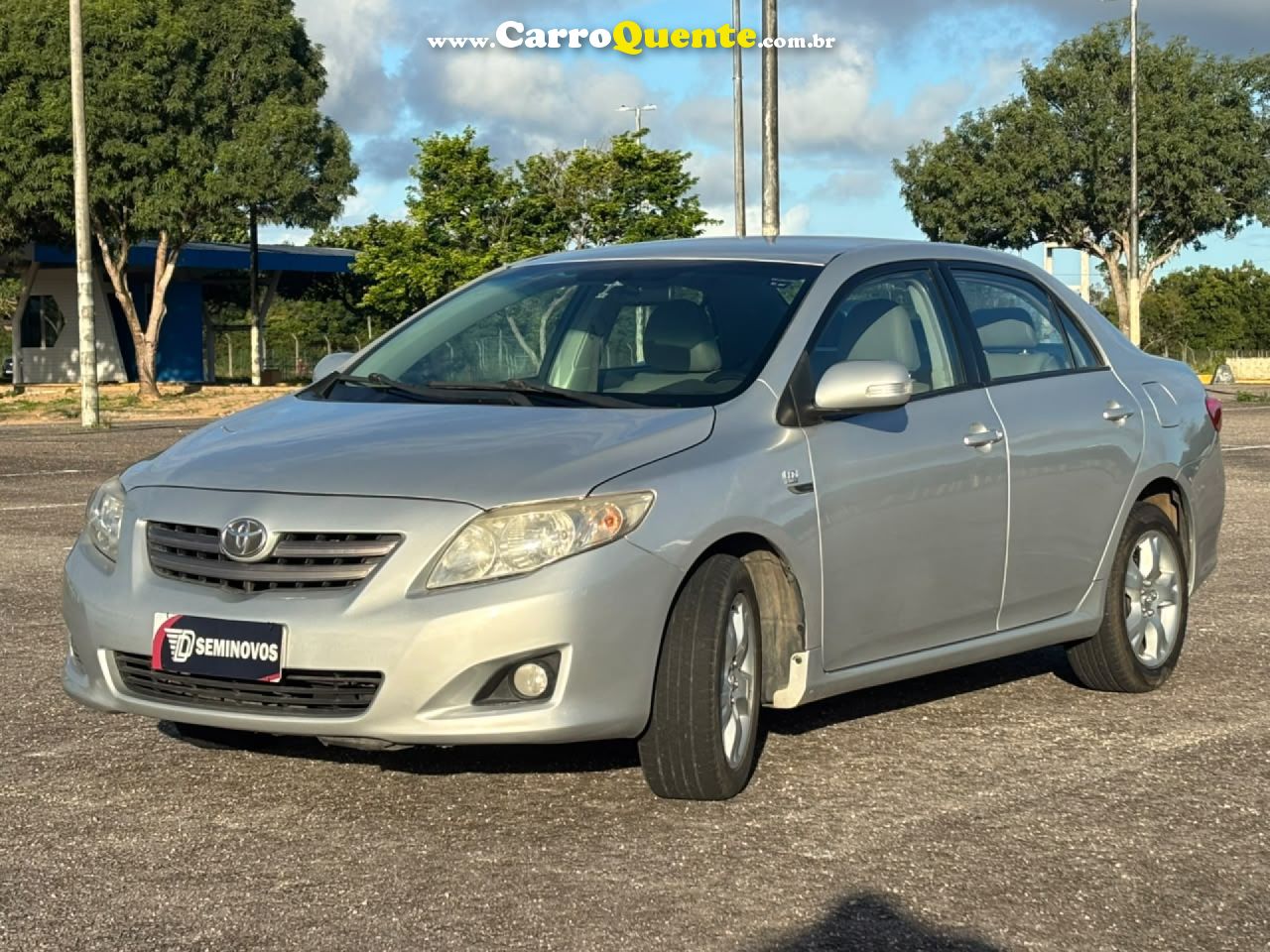 TOYOTA   COROLLA XEI 1.81.8 FLEX 16V AUT.   PRATA 2009 1.8 FLEX - Loja