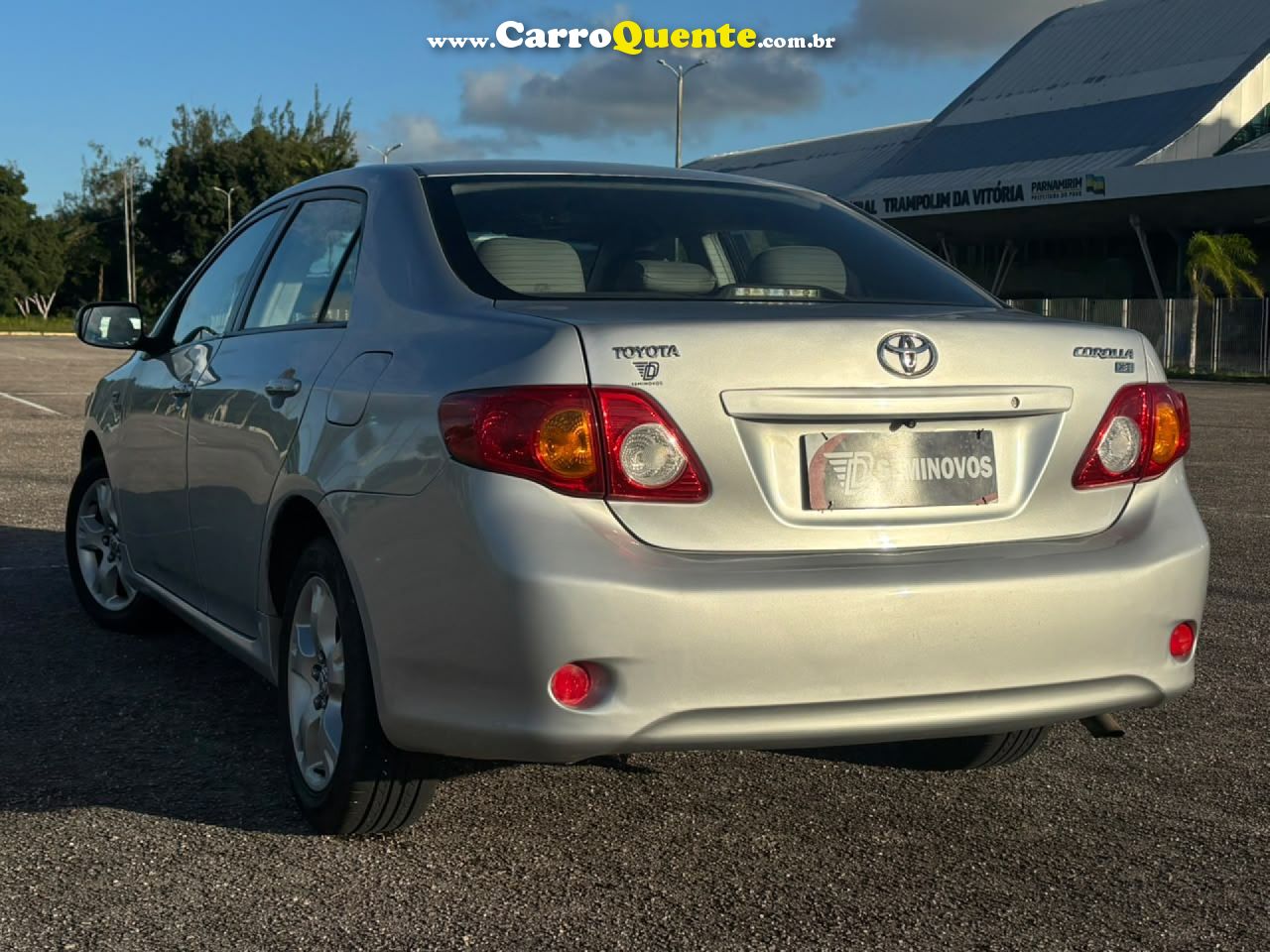 TOYOTA   COROLLA XEI 1.81.8 FLEX 16V AUT.   PRATA 2009 1.8 FLEX - Loja