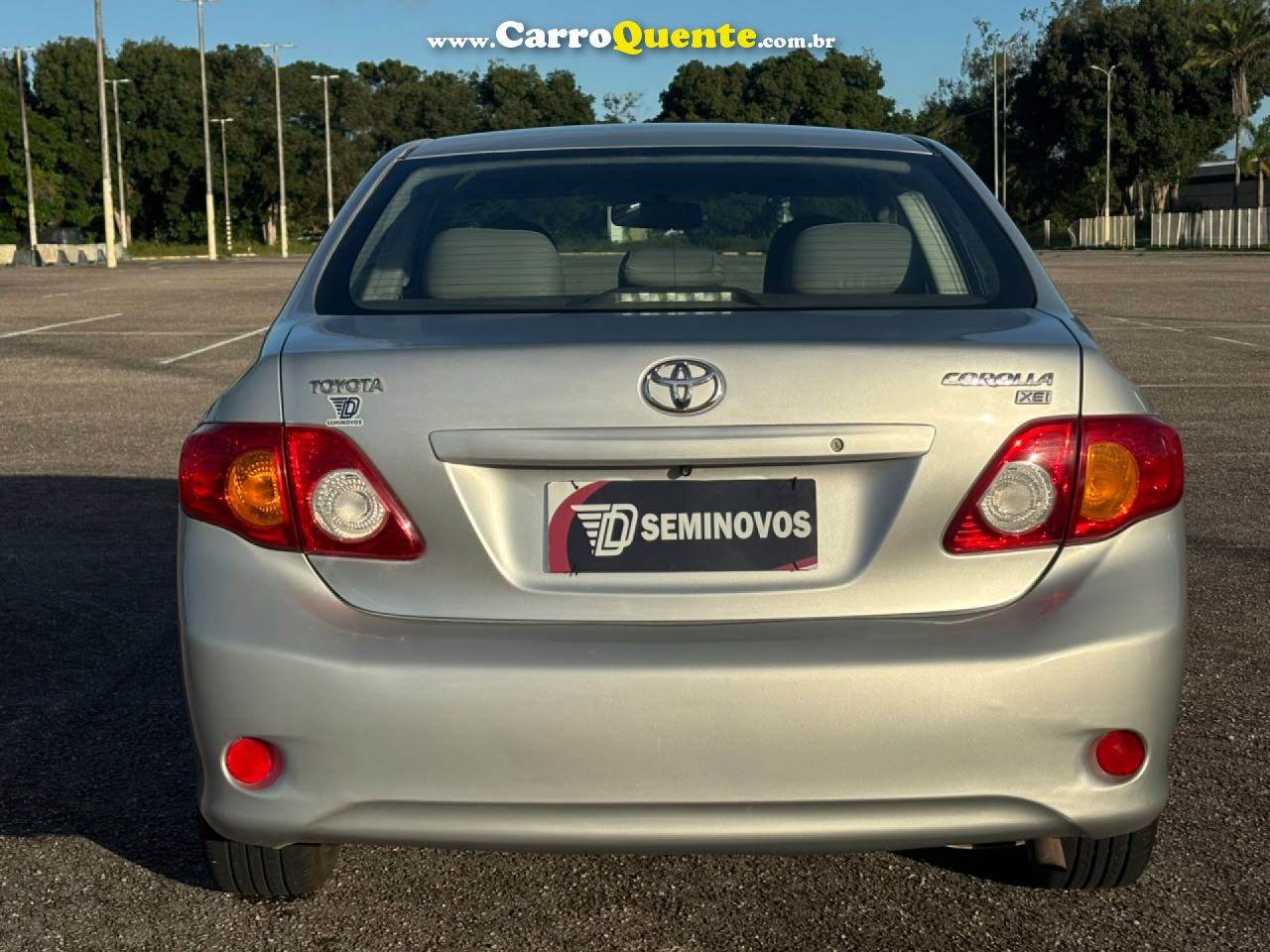 TOYOTA   COROLLA XEI 1.81.8 FLEX 16V AUT.   PRATA 2009 1.8 FLEX - Loja