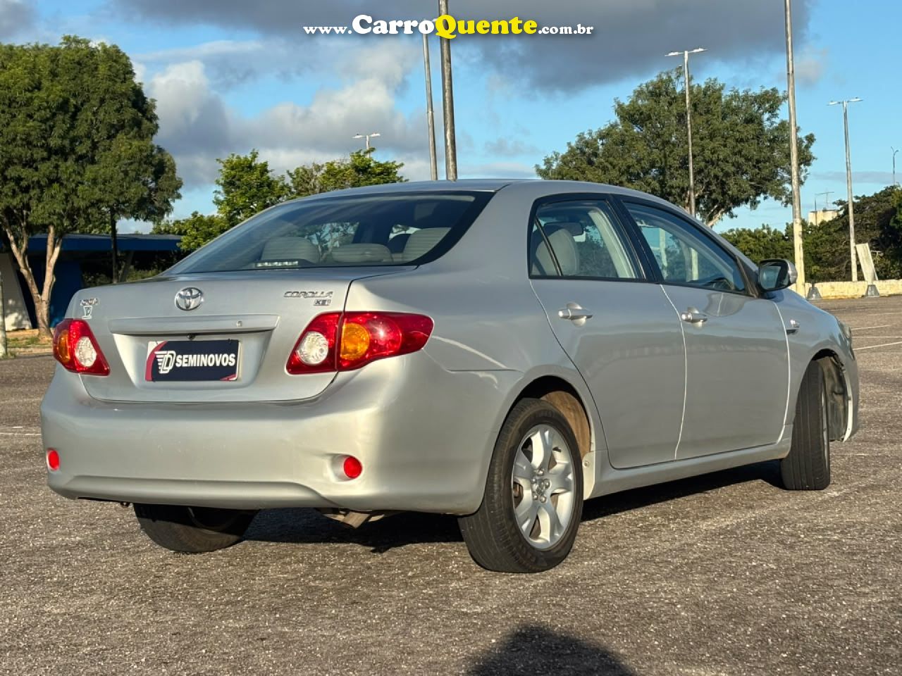 TOYOTA   COROLLA XEI 1.81.8 FLEX 16V AUT.   PRATA 2009 1.8 FLEX - Loja