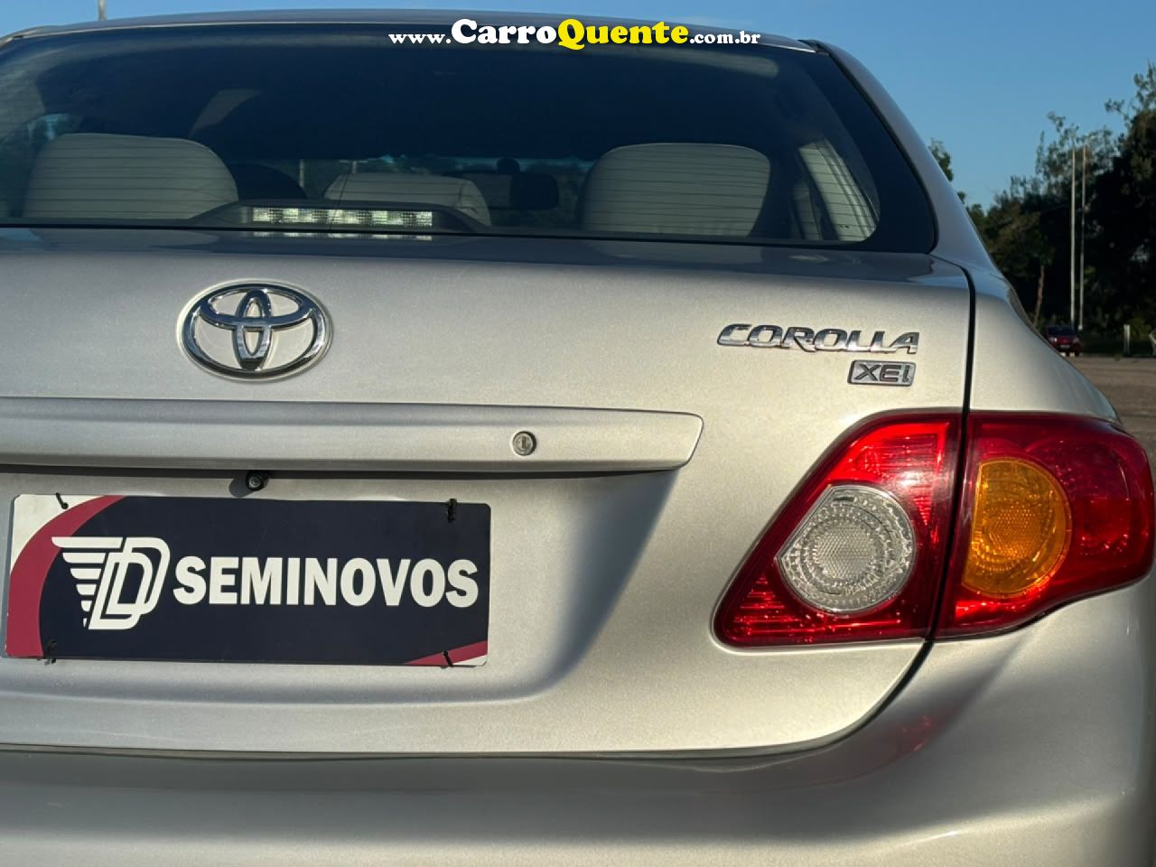 TOYOTA   COROLLA XEI 1.81.8 FLEX 16V AUT.   PRATA 2009 1.8 FLEX - Loja