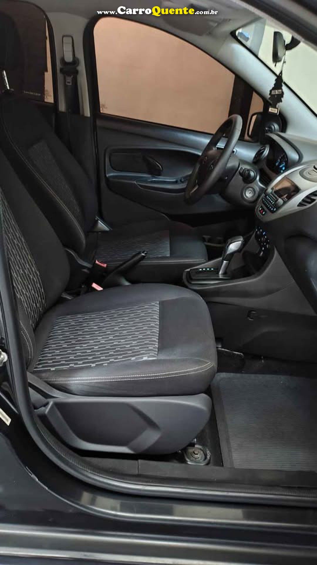 FORD   KA 1.5 SEDAN SE 12V FLEX 4P AUT.   PRETO 2019 1.5 FLEX - Loja