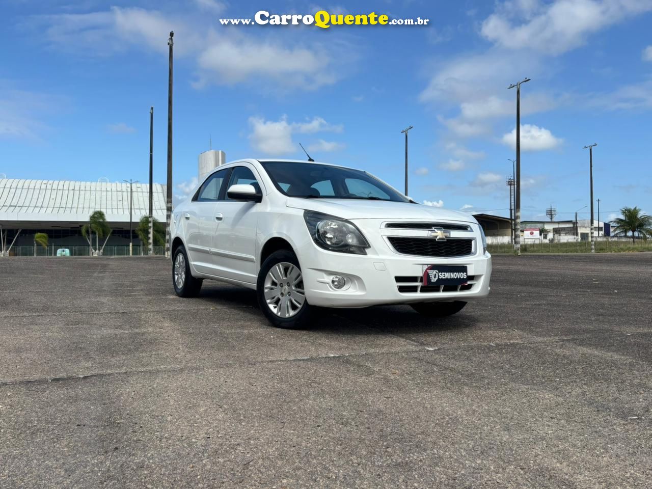 CHEVROLET   COBALT LTZ 1.8 8V ECONO.FLEX 4P AUT.   BRANCO 2015 1.8 FLEX - Loja