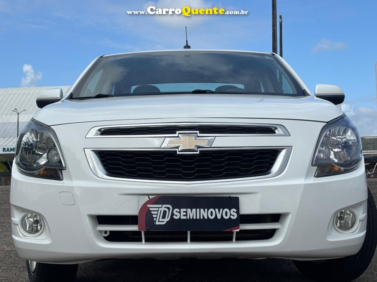CHEVROLET   COBALT LTZ 1.8 8V ECONO.FLEX 4P AUT.   BRANCO 2015 1.8 FLEX - Loja