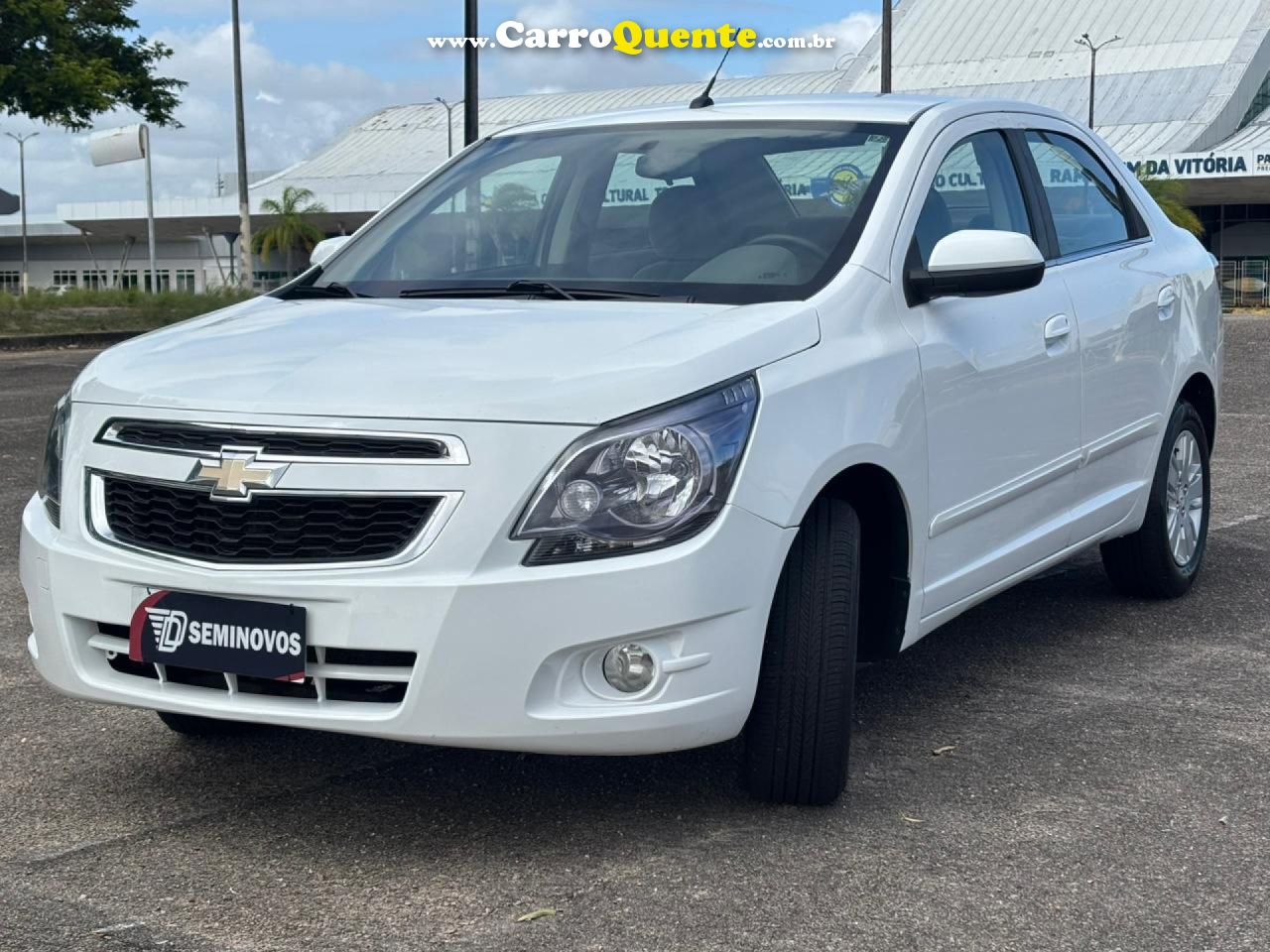 CHEVROLET   COBALT LTZ 1.8 8V ECONO.FLEX 4P AUT.   BRANCO 2015 1.8 FLEX - Loja