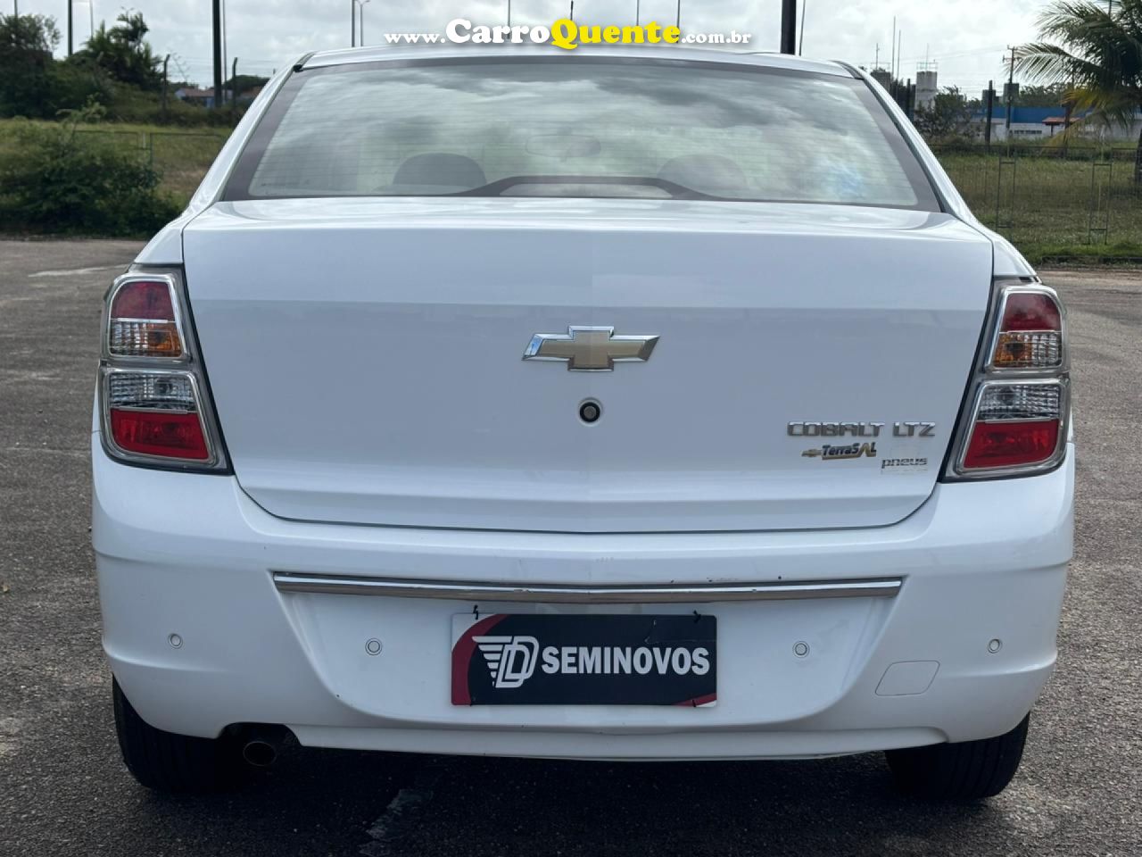 CHEVROLET   COBALT LTZ 1.8 8V ECONO.FLEX 4P AUT.   BRANCO 2015 1.8 FLEX - Loja
