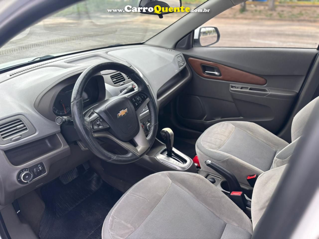 CHEVROLET   COBALT LTZ 1.8 8V ECONO.FLEX 4P AUT.   BRANCO 2015 1.8 FLEX - Loja