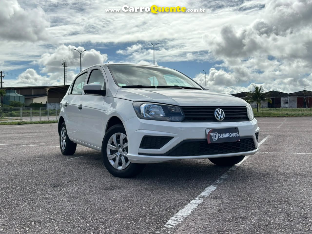 VOLKSWAGEN   GOL 1.0 FLEX 12V 5P   BRANCO 2023 1.0 FLEX - Loja