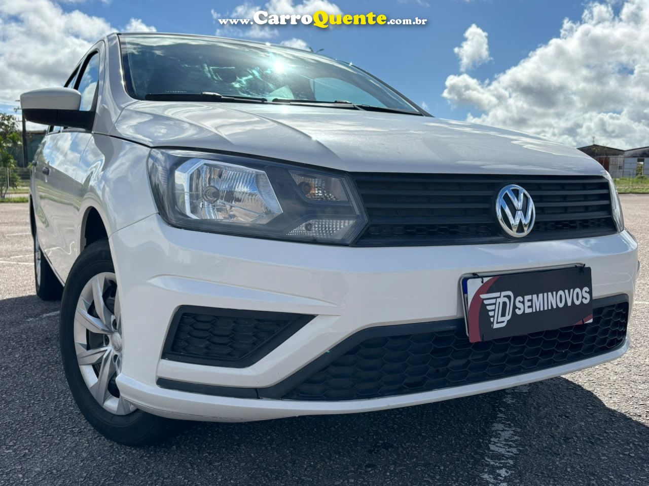 VOLKSWAGEN   GOL 1.0 FLEX 12V 5P   BRANCO 2023 1.0 FLEX - Loja