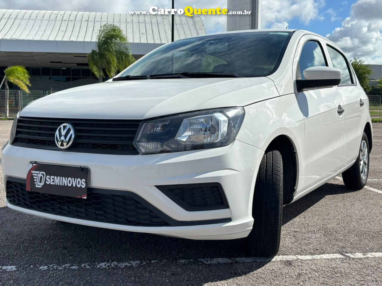 VOLKSWAGEN   GOL 1.0 FLEX 12V 5P   BRANCO 2023 1.0 FLEX - Loja