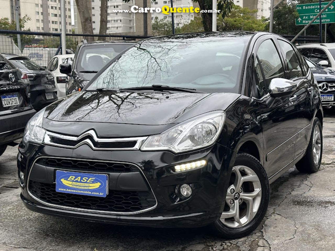 CITROËN   C3 EXCL. 1.6 VTI FLEX START 16V 5P MEC.   PRETO 2013 1.6 FLEX - Loja