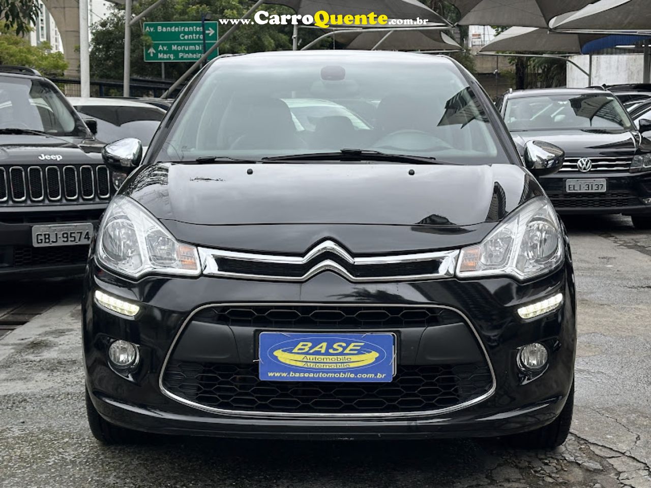 CITROËN   C3 EXCL. 1.6 VTI FLEX START 16V 5P MEC.   PRETO 2013 1.6 FLEX - Loja