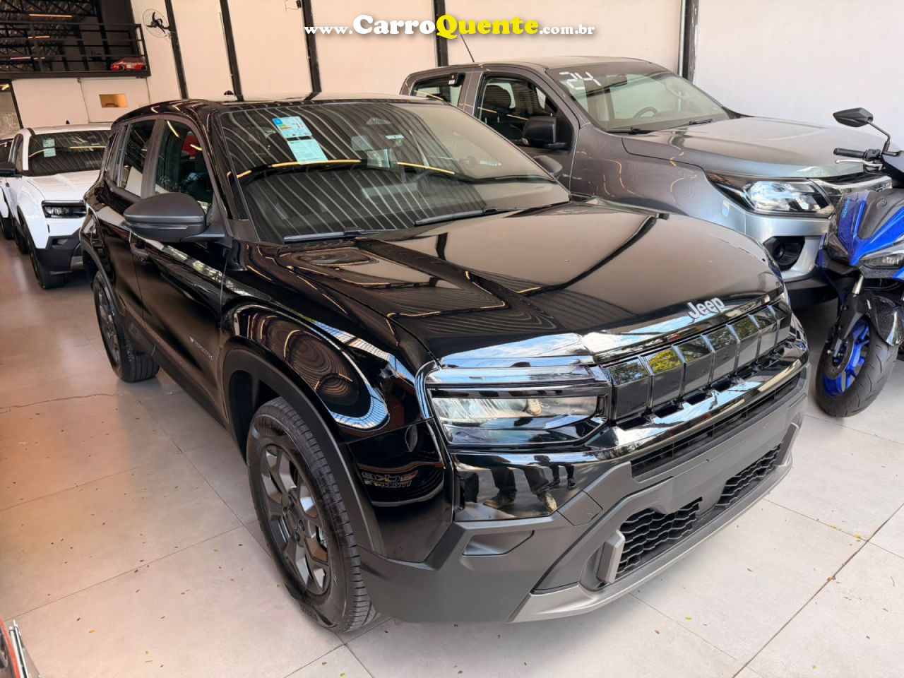 JEEP   AVENGER ALTITUTUDE MHEV   PRETO 2027 1.0  ELÉTRICO E FLEX - Loja