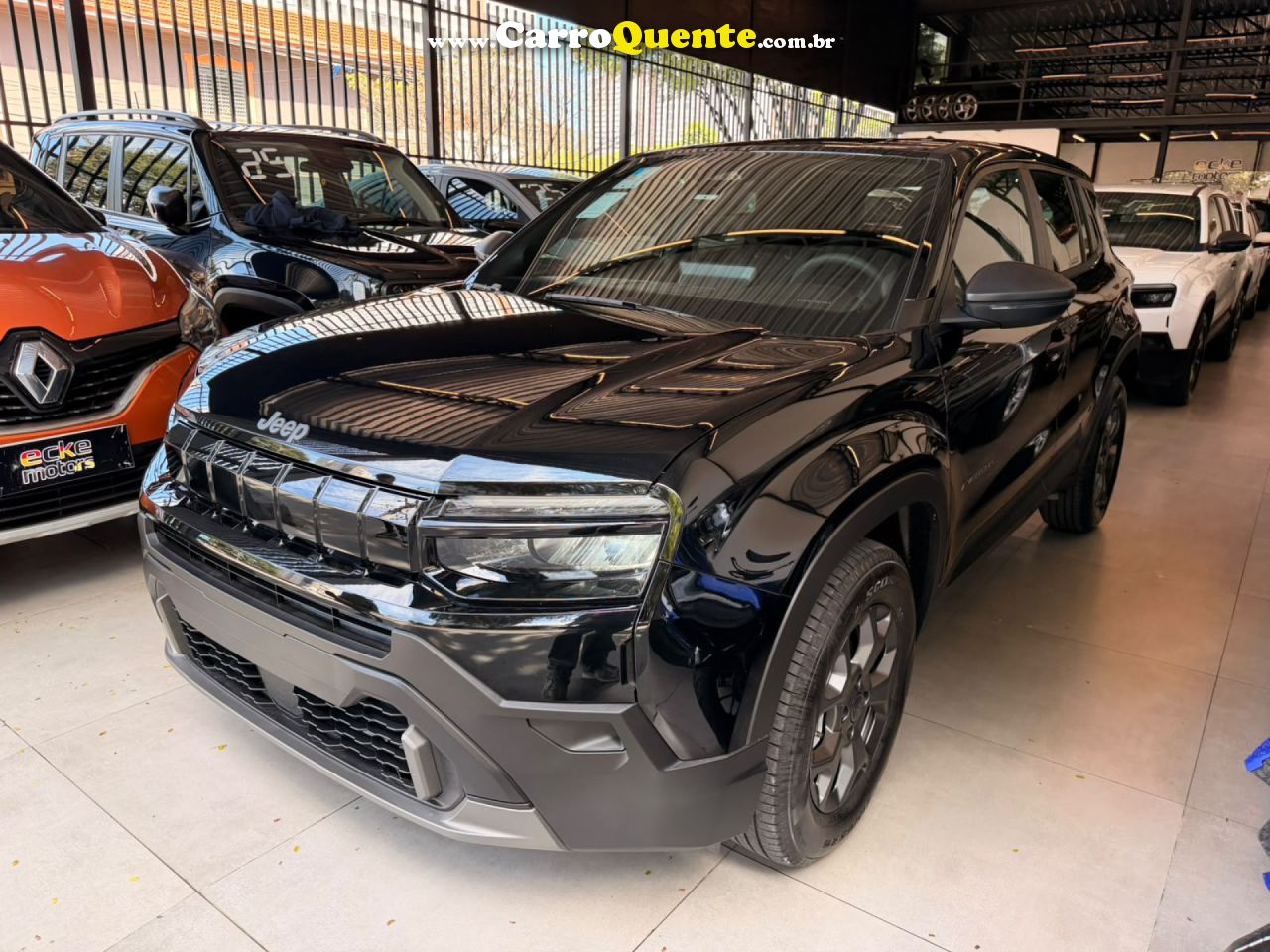 JEEP   AVENGER ALTITUTUDE MHEV   PRETO 2027 1.0  ELÉTRICO E FLEX - Loja