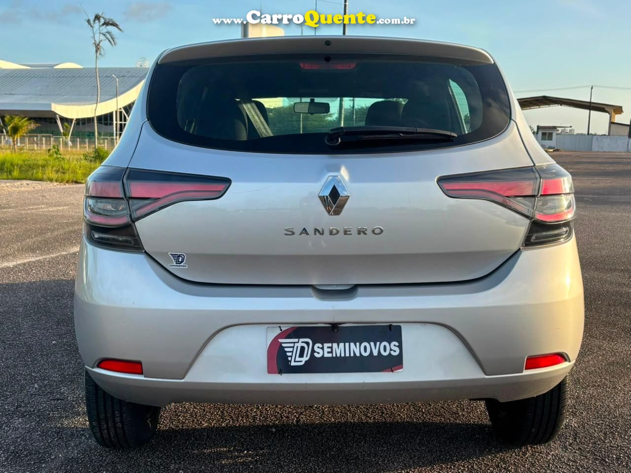 RENAULT   SANDERO S EDITION FLEX 1.0 12V 5P MEC.   PRATA 2023 1.0 FLEX - Loja