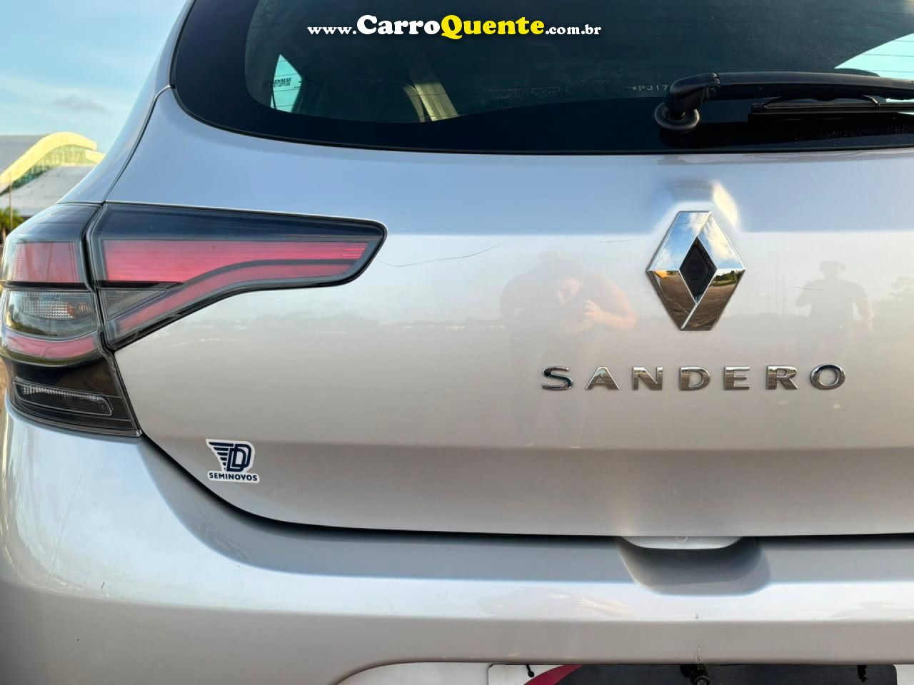 RENAULT   SANDERO S EDITION FLEX 1.0 12V 5P MEC.   PRATA 2023 1.0 FLEX - Loja