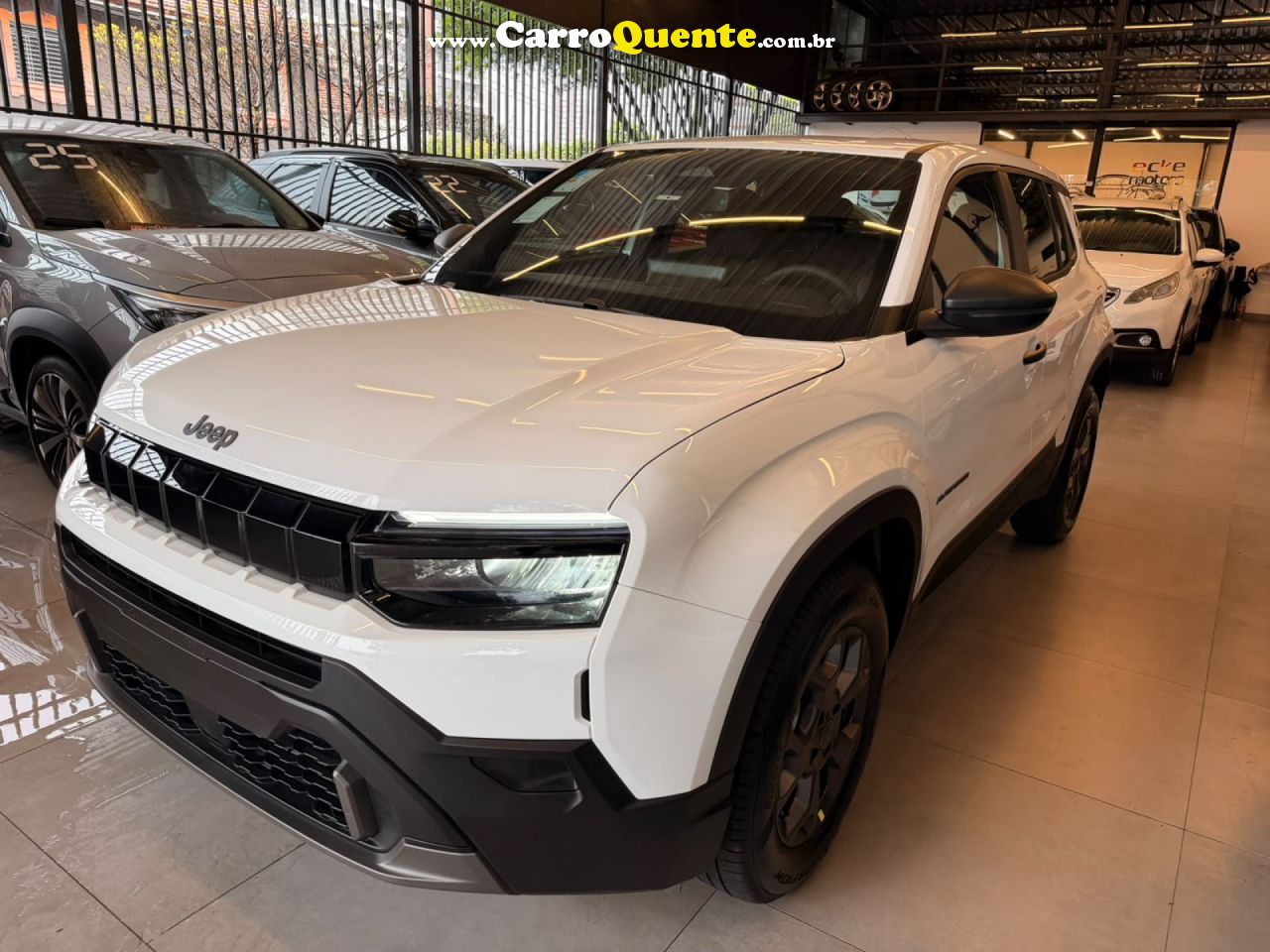 JEEP   AVENGER ALTITUDE MHEV    BRANCO 2027 1.0 ELÉTRICO E FLEX - Loja