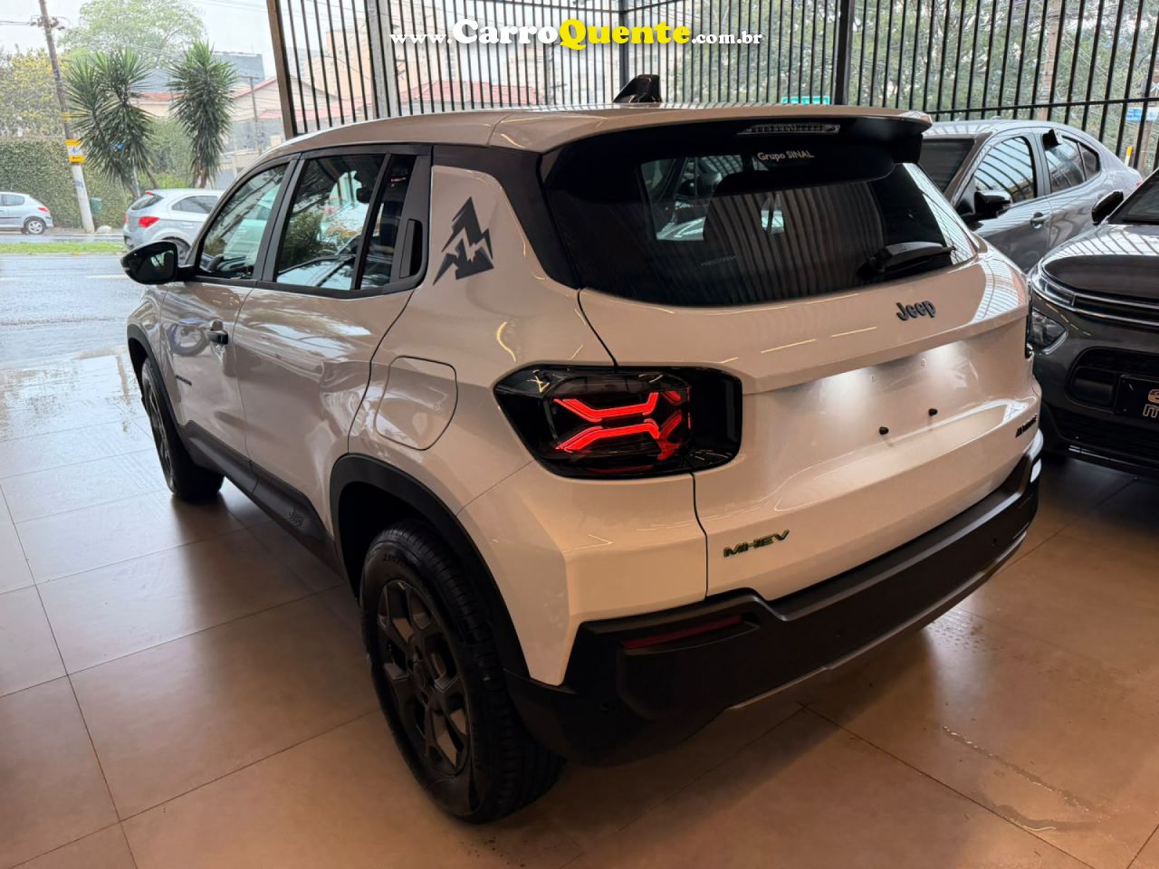 JEEP   AVENGER ALTITUDE MHEV    BRANCO 2027 1.0 ELÉTRICO E FLEX - Loja
