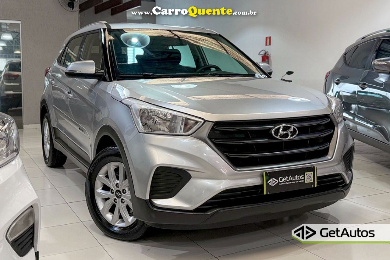 HYUNDAI   CRETA SMART 1.6 16V FLEX AUT.   PRATA 2020 1.6 FLEX - Loja