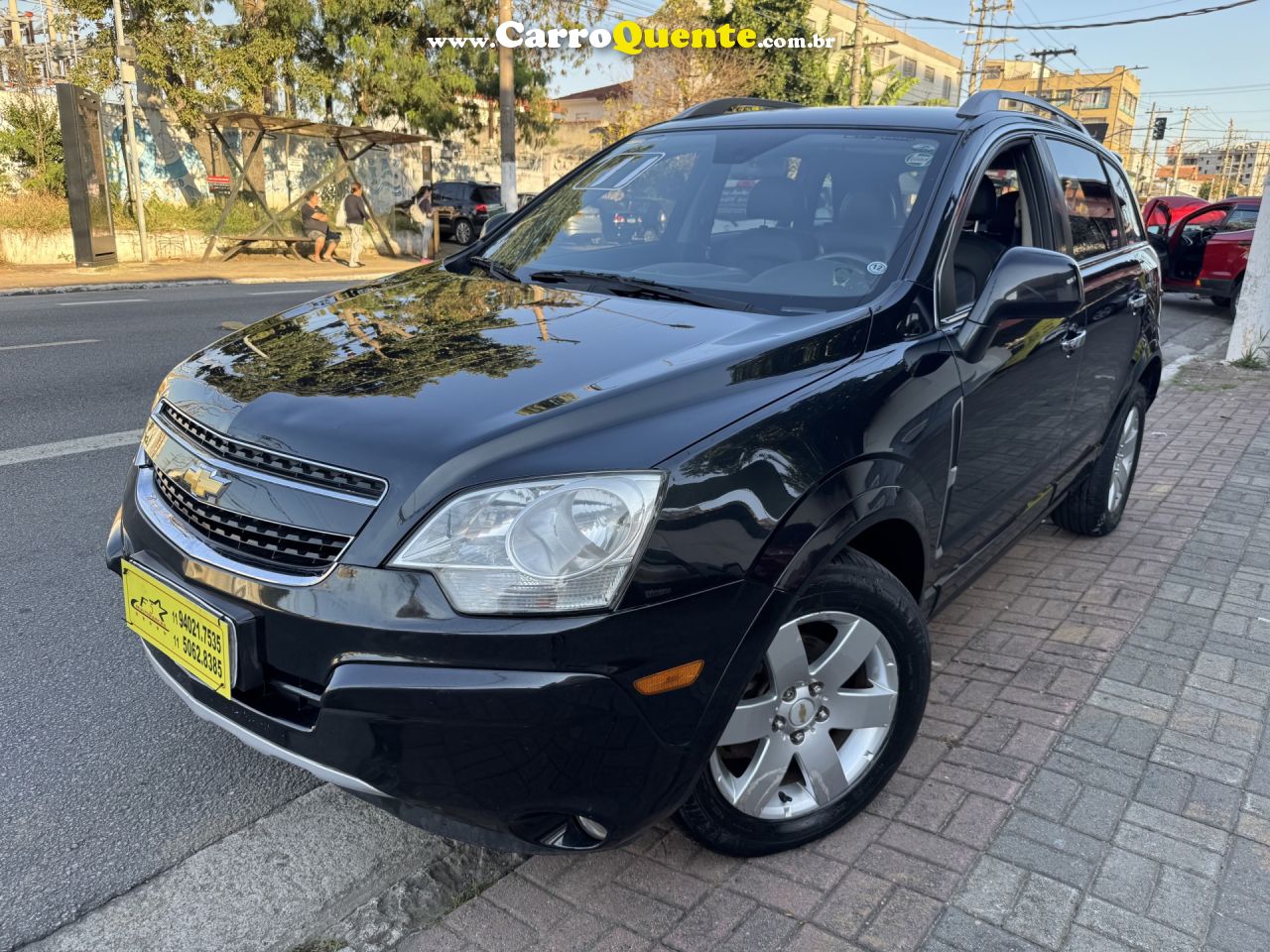 CHEVROLET   CAPTIVA SPORT FWD 2.4 16V 171185CV   PRETO 2011 ' GASOLINA - Loja