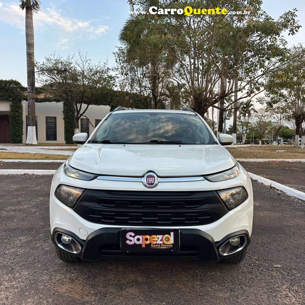 FIAT   TORO FREEDOM 1.8 16V FLEX AUT.   BRANCO 2021 1.8 FLEX - Loja