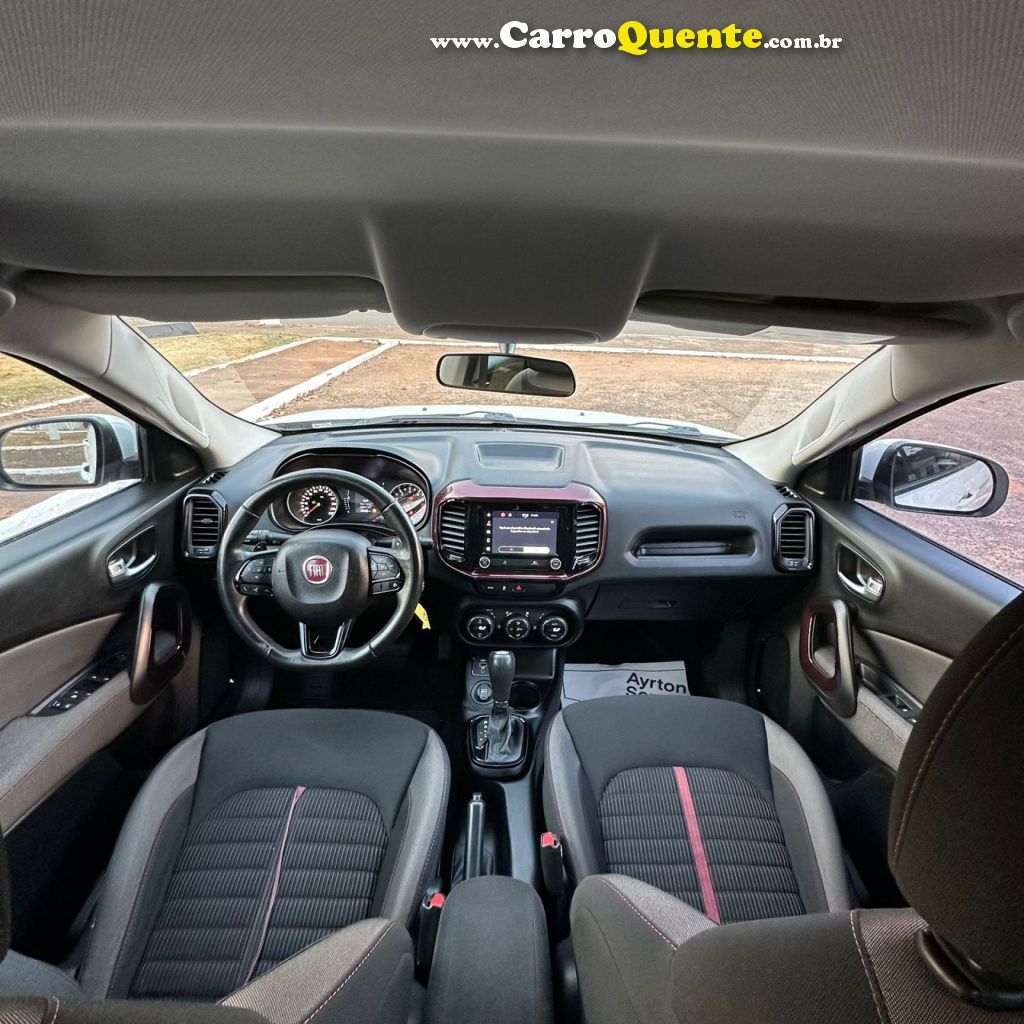 FIAT   TORO FREEDOM 1.8 16V FLEX AUT.   BRANCO 2021 1.8 FLEX - Loja