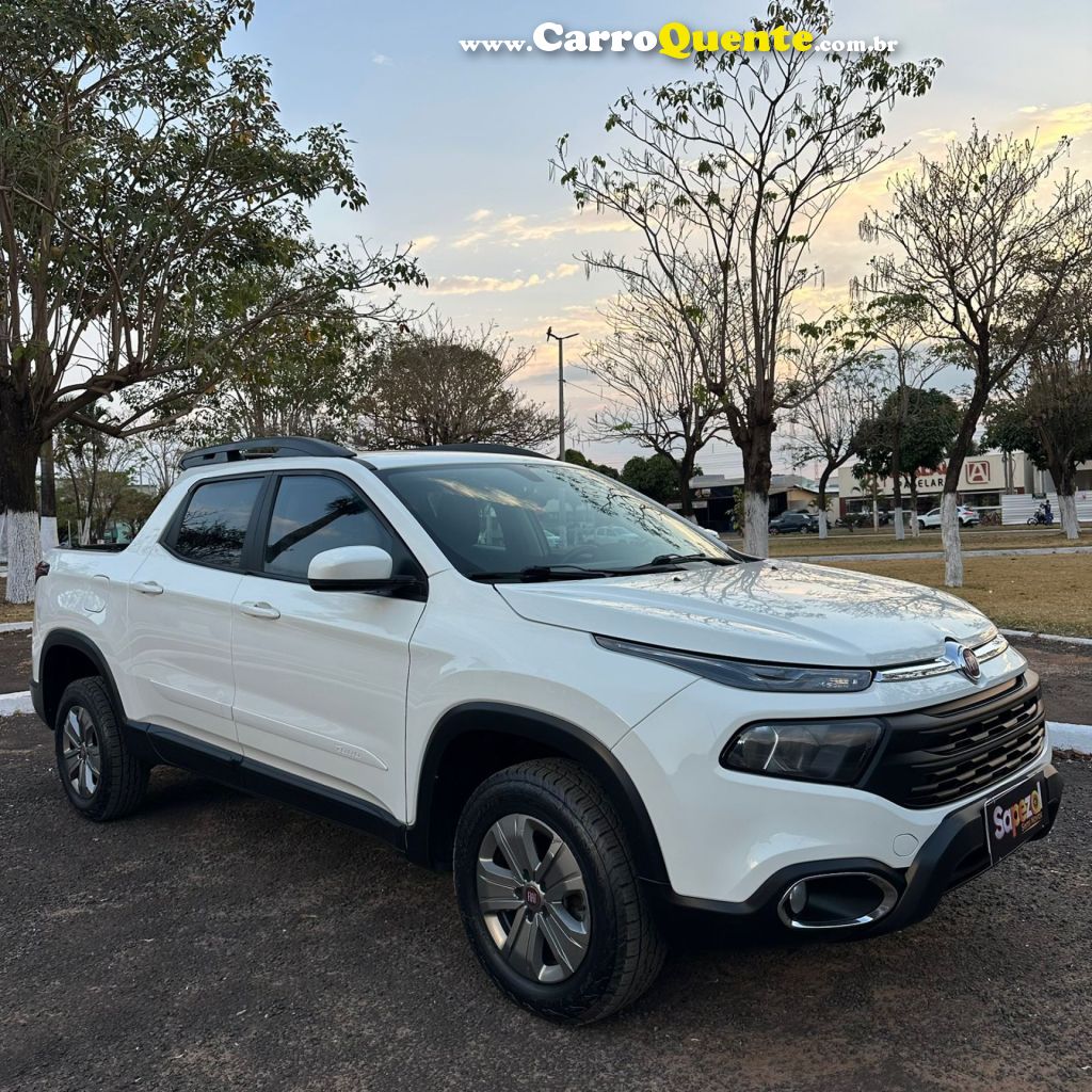 FIAT   TORO FREEDOM 1.8 16V FLEX AUT.   BRANCO 2021 1.8 FLEX - Loja