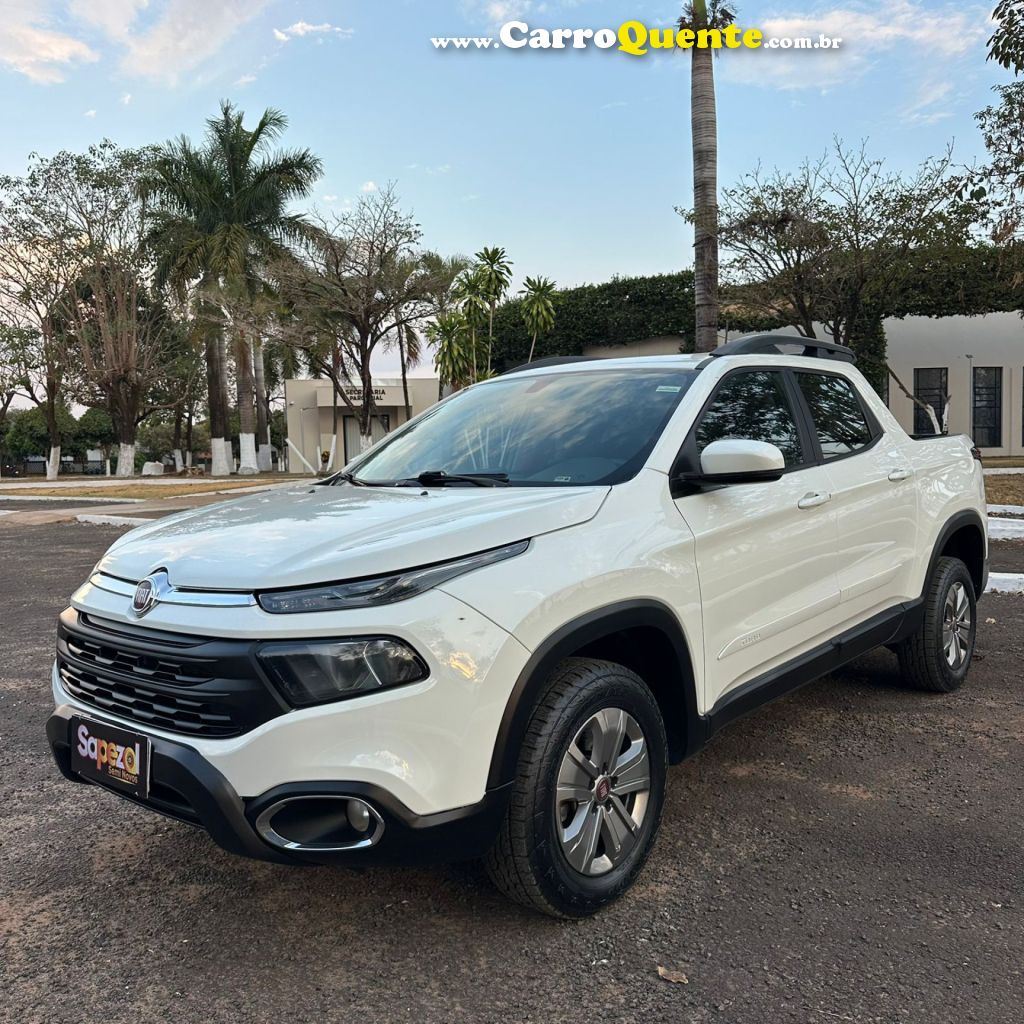 FIAT   TORO FREEDOM 1.8 16V FLEX AUT.   BRANCO 2021 1.8 FLEX - Loja