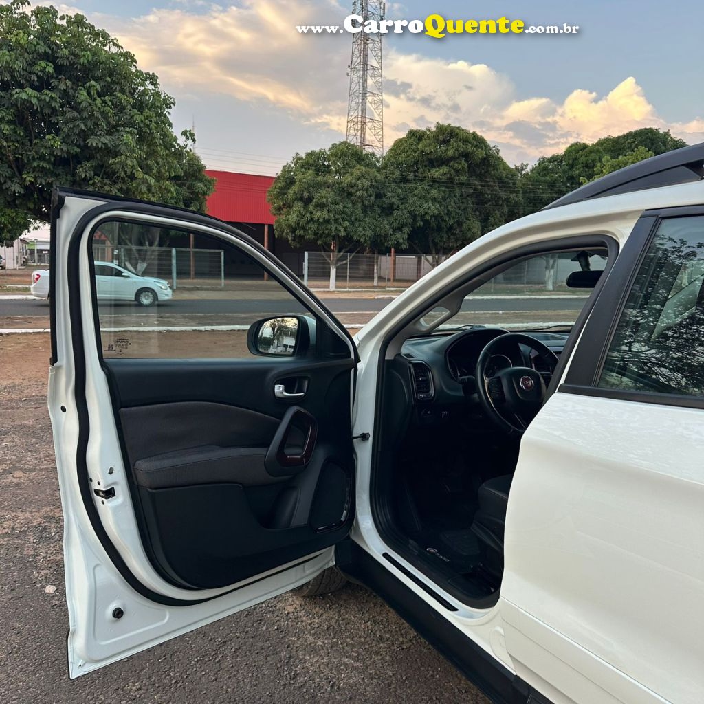 FIAT   TORO FREEDOM 1.8 16V FLEX AUT.   BRANCO 2021 1.8 FLEX - Loja