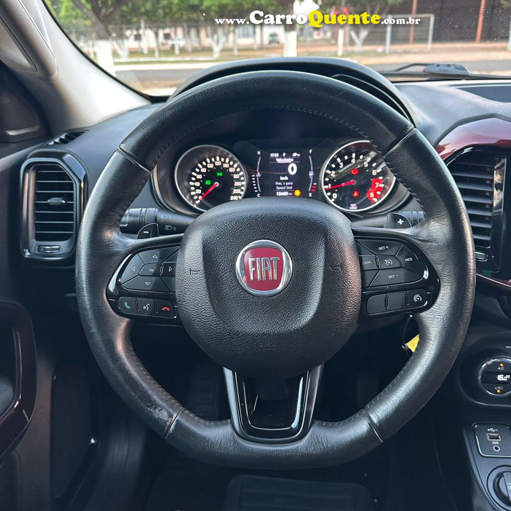 FIAT   TORO FREEDOM 1.8 16V FLEX AUT.   BRANCO 2021 1.8 FLEX - Loja