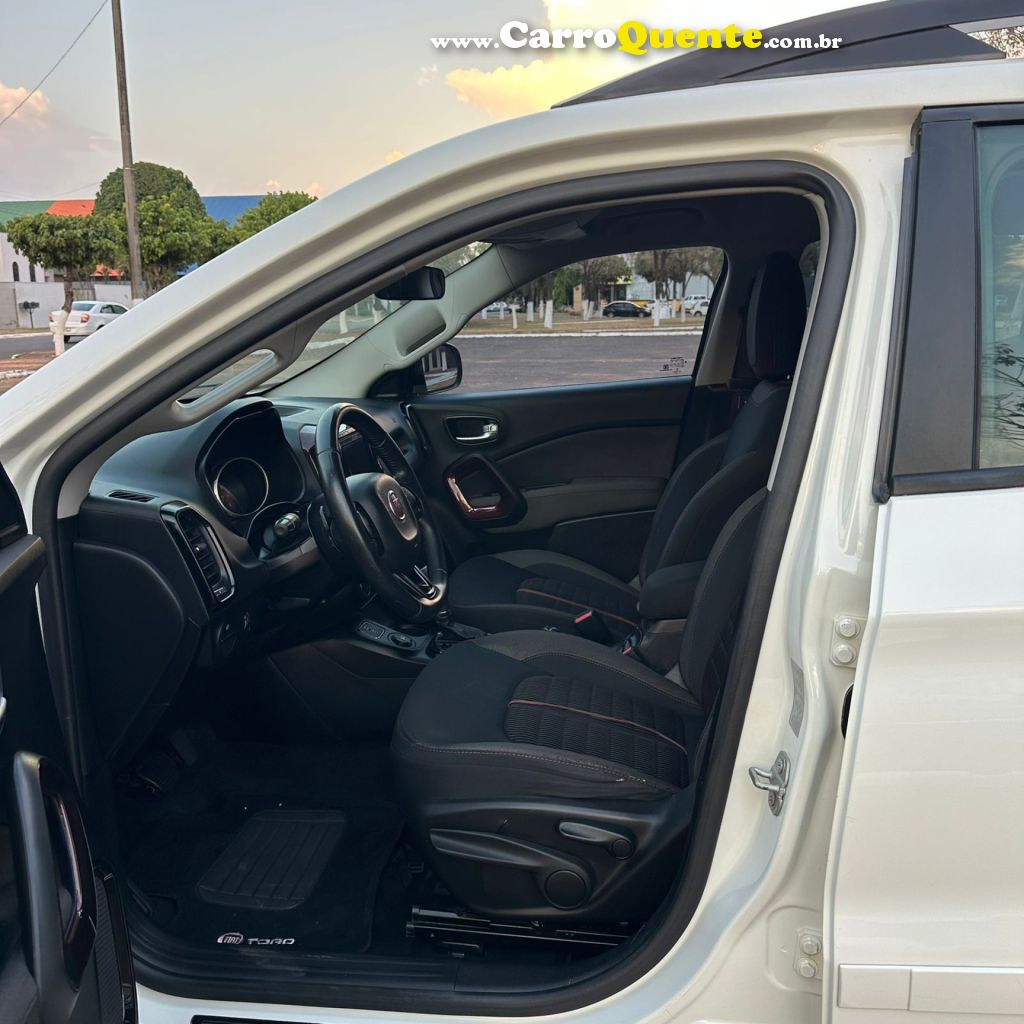 FIAT   TORO FREEDOM 1.8 16V FLEX AUT.   BRANCO 2021 1.8 FLEX - Loja