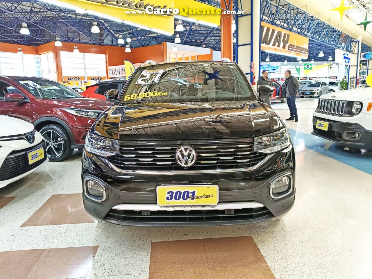 VOLKSWAGEN T-CROSS 1.4 250 TSI TOTAL HIGHLINE 2021 - Loja